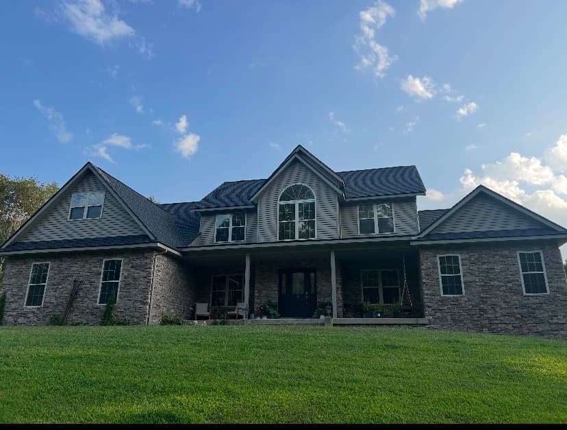 Completed SPA Roofing residential project